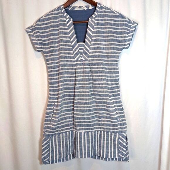 Athleta Striped Barbados Dress  - Picture 1 of 7